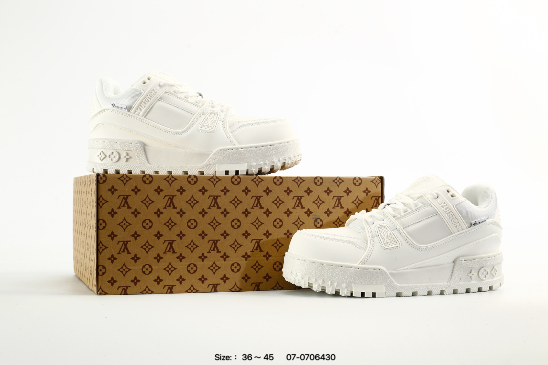 Louis Vuitton Trainer Maxi プラットフォームスニーカー
