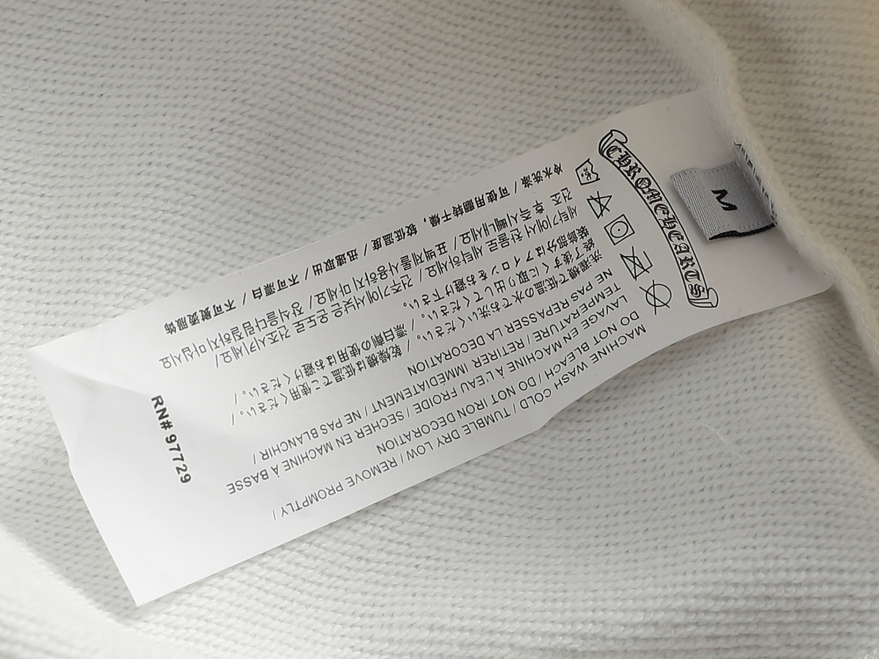 【CHROME HEARTS】刺繍長袖 T シャツ
