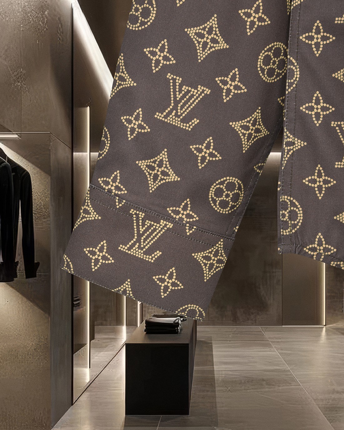 【LOUIS VUITTON】長袖シャツ