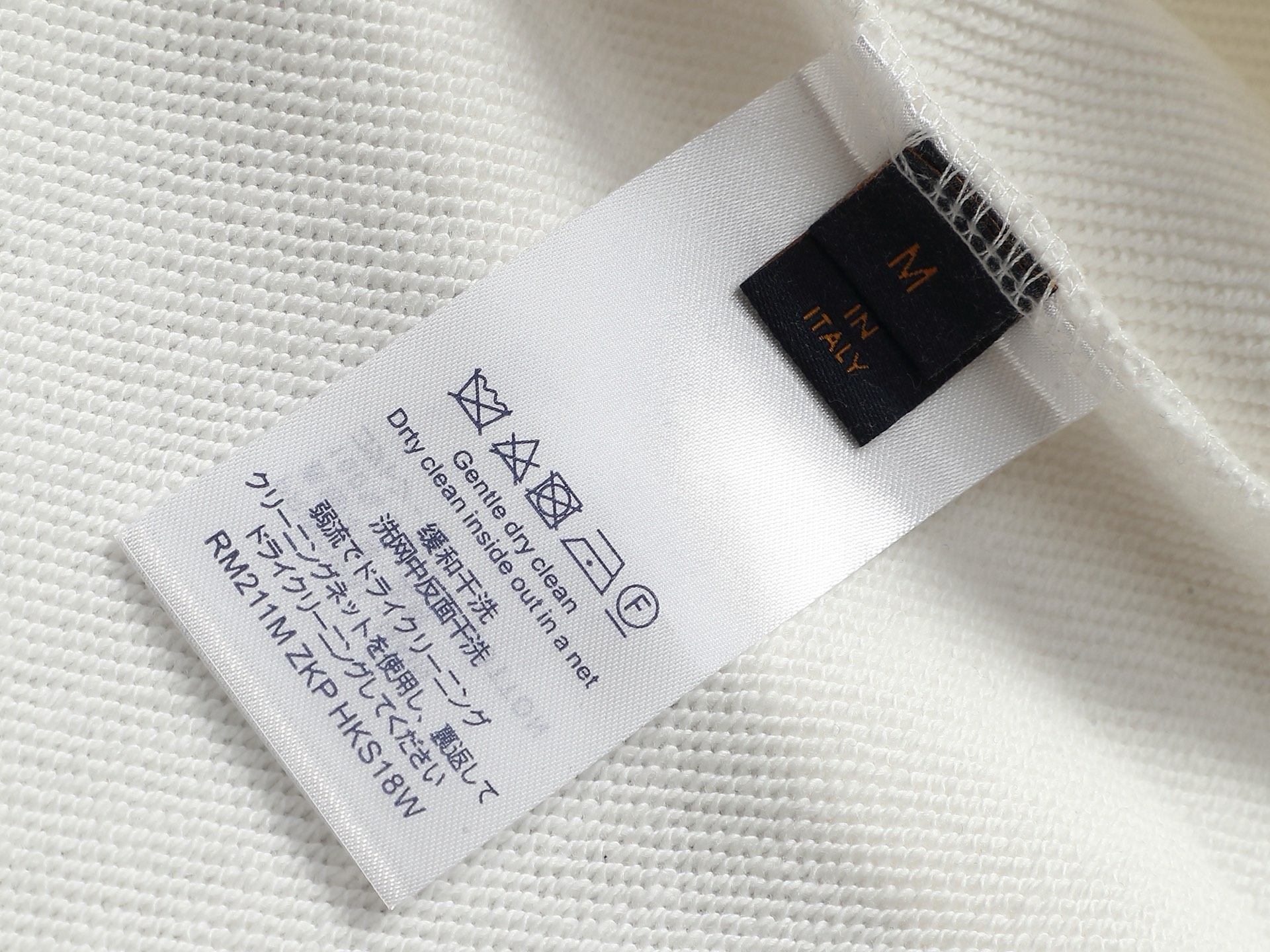 【LOUIS VUITTON】刺繍長袖 T シャツ
