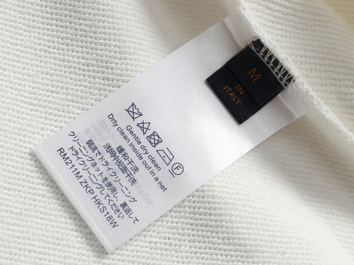 【LOUIS VUITTON】刺繍長袖 T シャツ