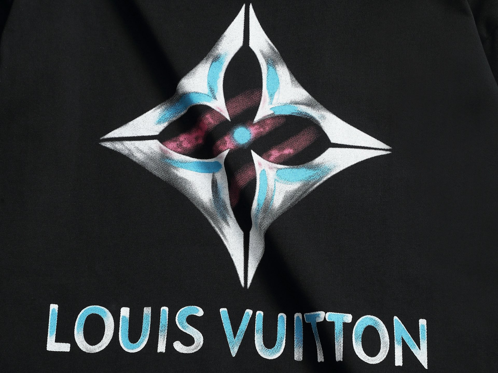 【LOUIS VUITTON】プリント長袖 T シャツ