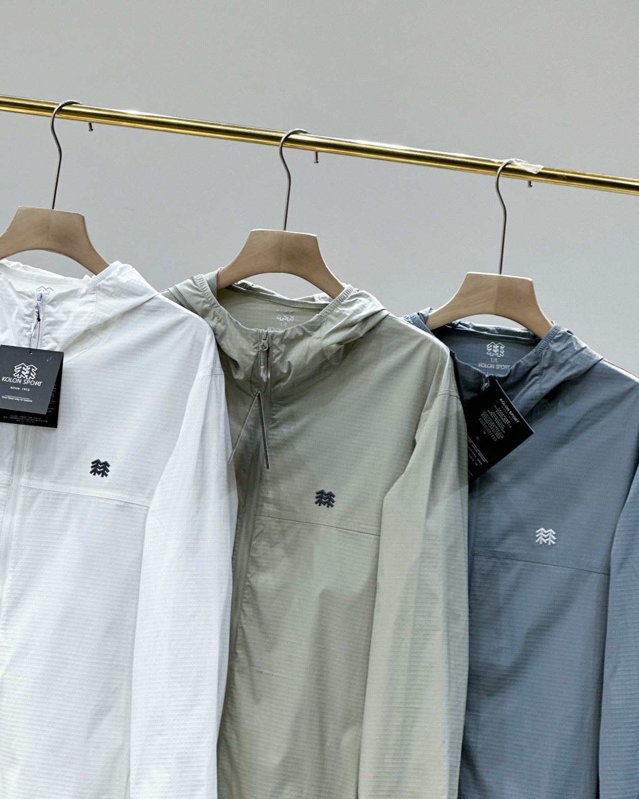 【KOLONSPORT】UV カットパーカー