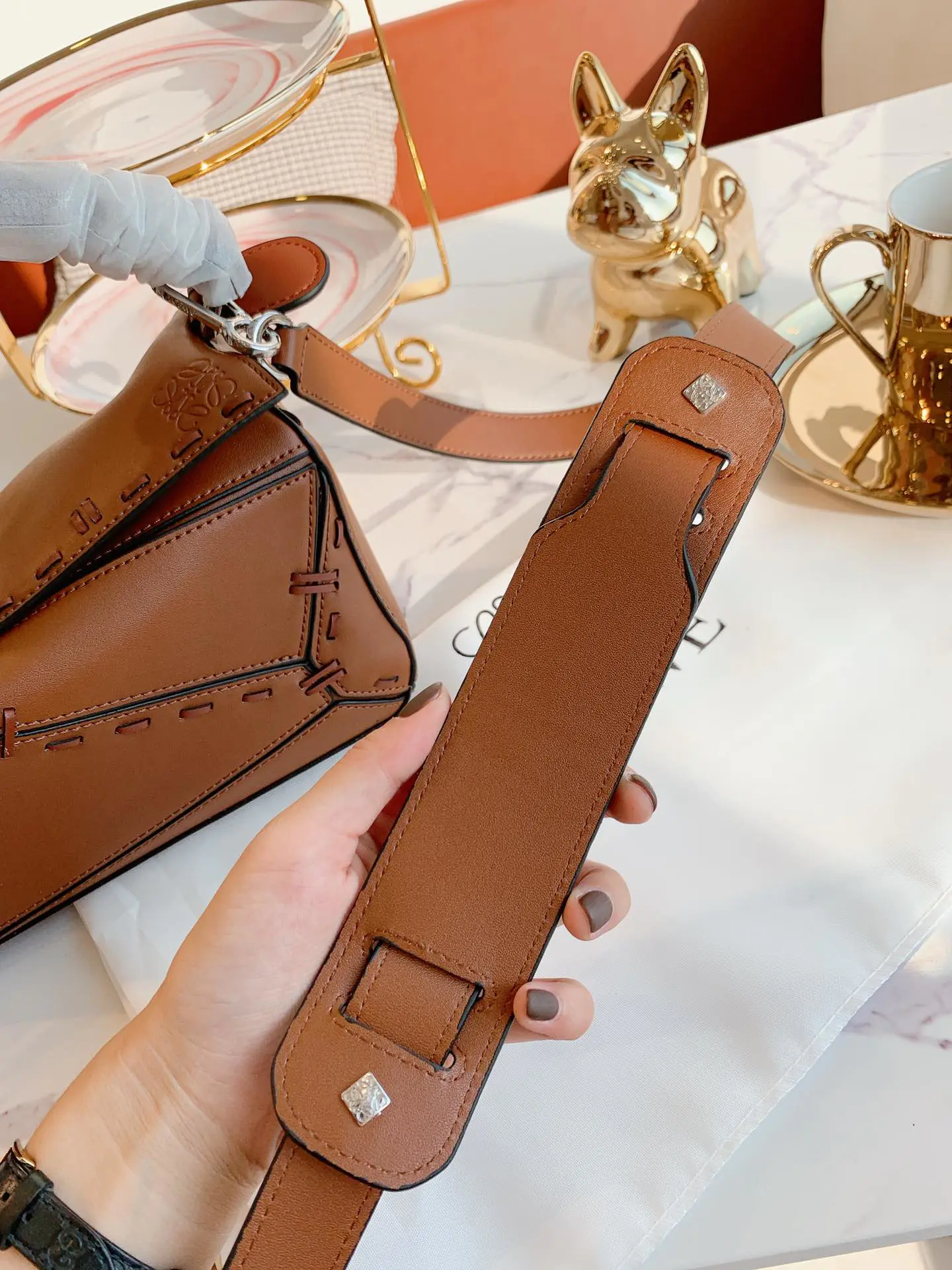 Loewe-2023新作 ロエベ パズル編み込みスタイル