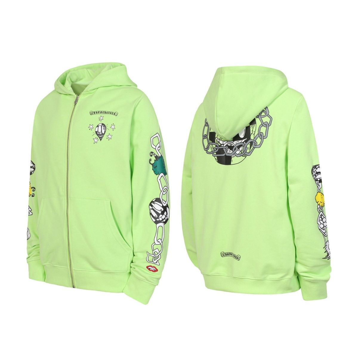 【CHROME HEARTS】ジップアップパーカー