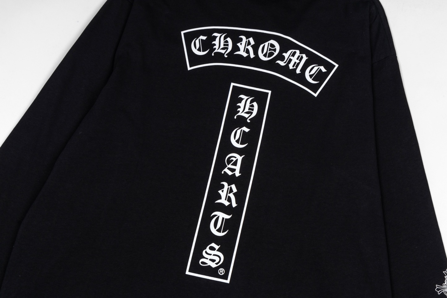 【CHROME HEARTS】プリント 長袖 T シャツ