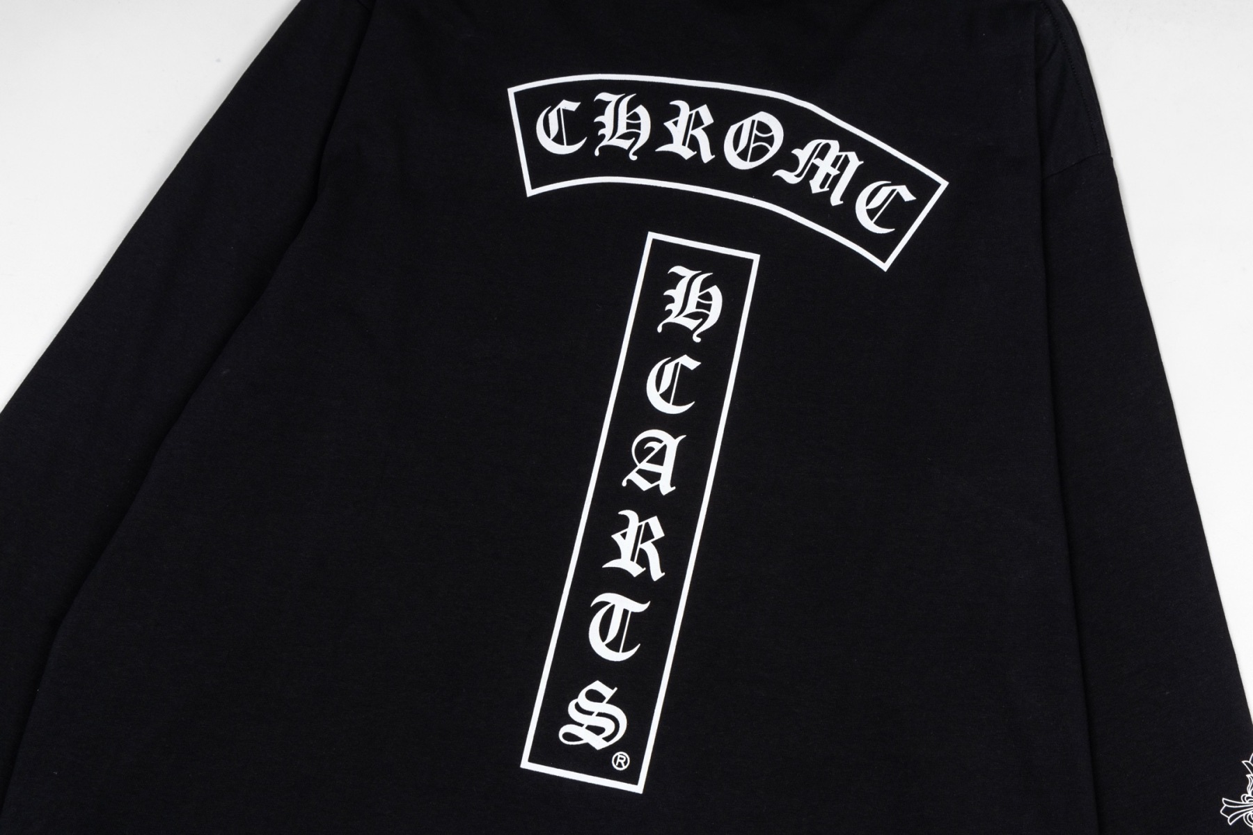 【CHROME HEARTS】プリント 長袖 T シャツ