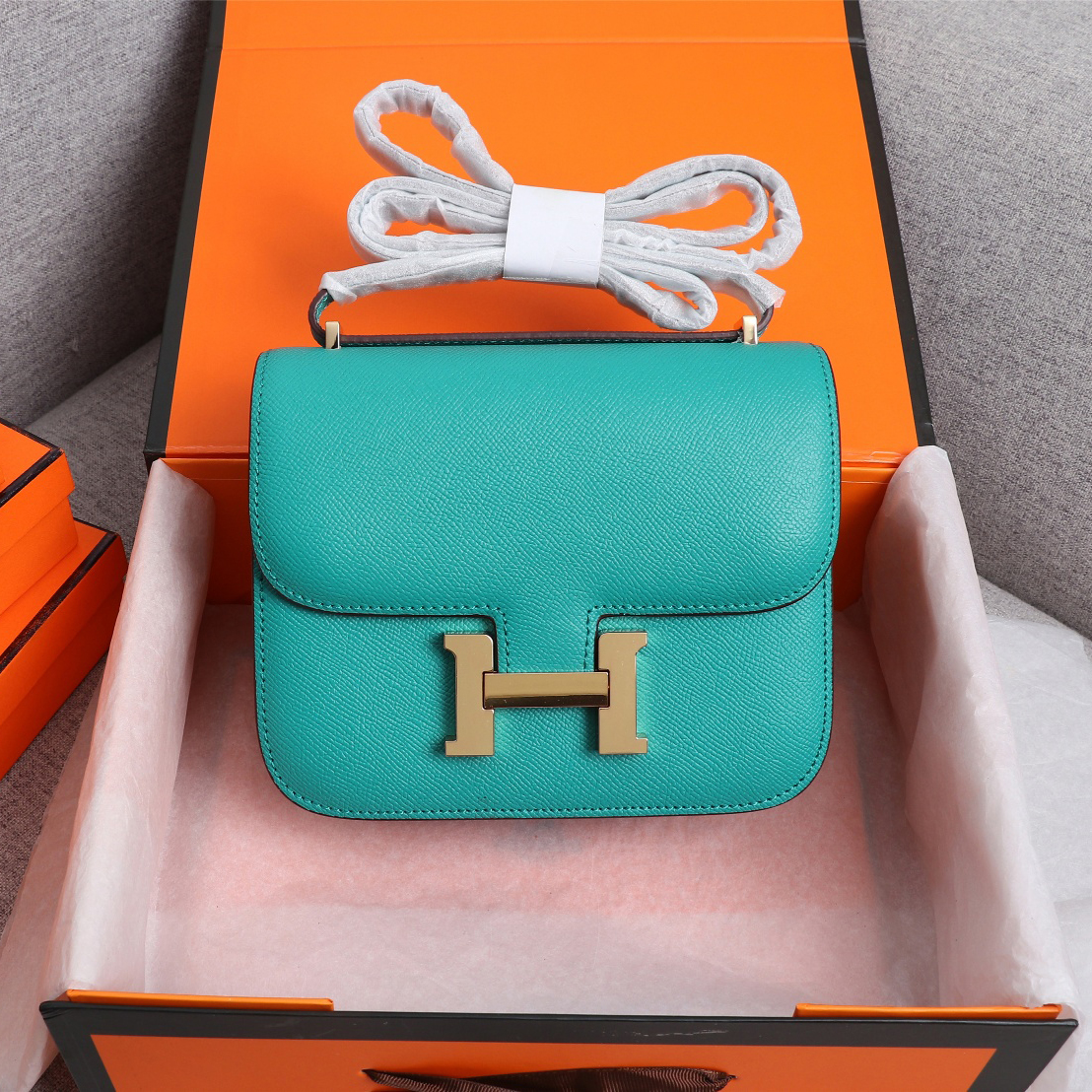 HERMES コンスタンス Ⅲ 19 グラファイト シルバー金具