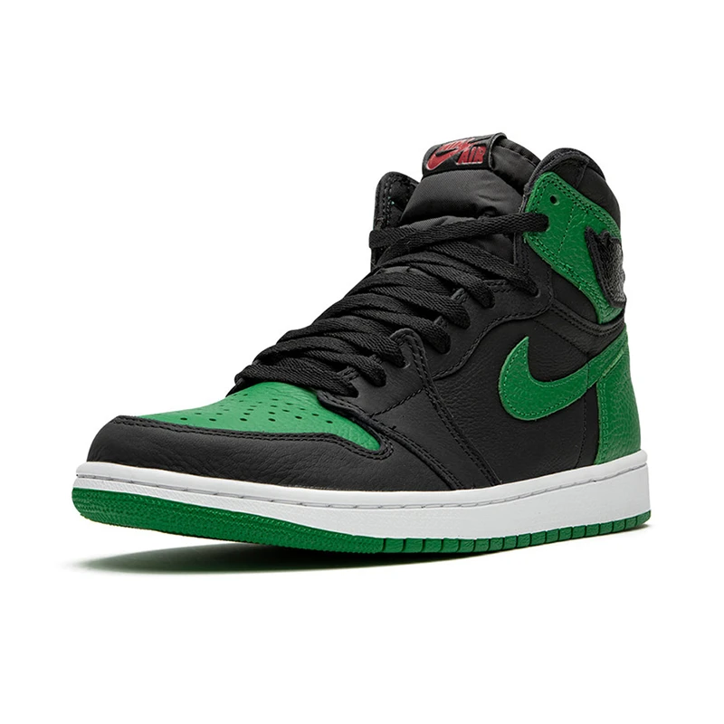 NIKE ナイキ AIR JORDAN 1 RETRO HIGH OG 'PINE GREEN 2.0' エア ジョーダン ワン レトロ ハイ オージー  パイングリーン2  メンズ スニーカー BLACK/PINE GREEN-WHITE-GYM RED ブラック/パイングリーン-ホワイト-ジムレッド 【限定モデル】