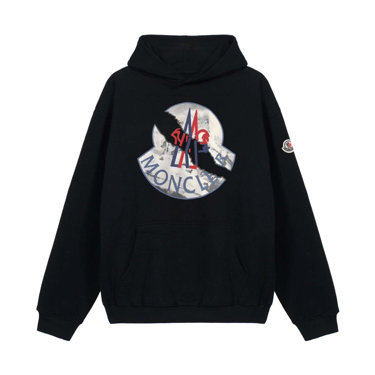 【MONCLER】プリントパーカー