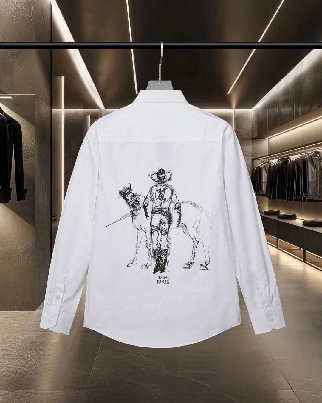 【LOUIS VUITTON】長袖シャツ