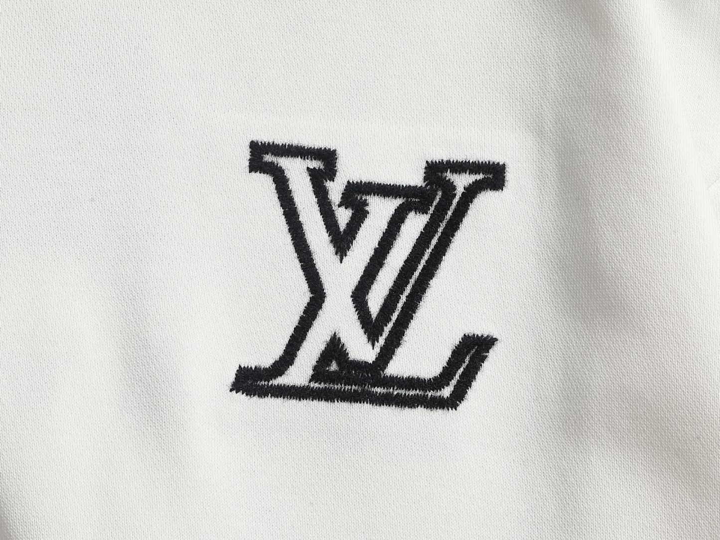 【LOUIS VUITTON】刺繍長袖 T シャツ