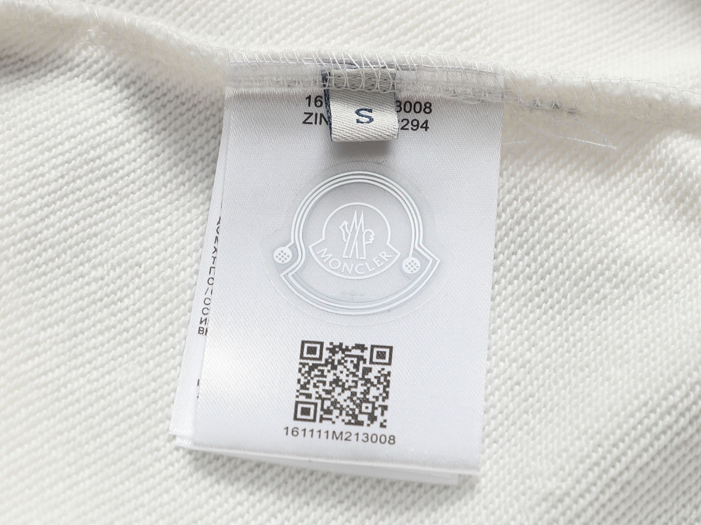 【MONCLER】刺繍長袖 T シャツ