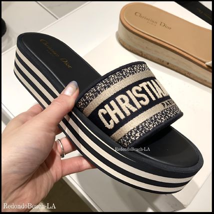 【日本未入荷・希少品】★Dior★Dway Platform Slide★サンダル