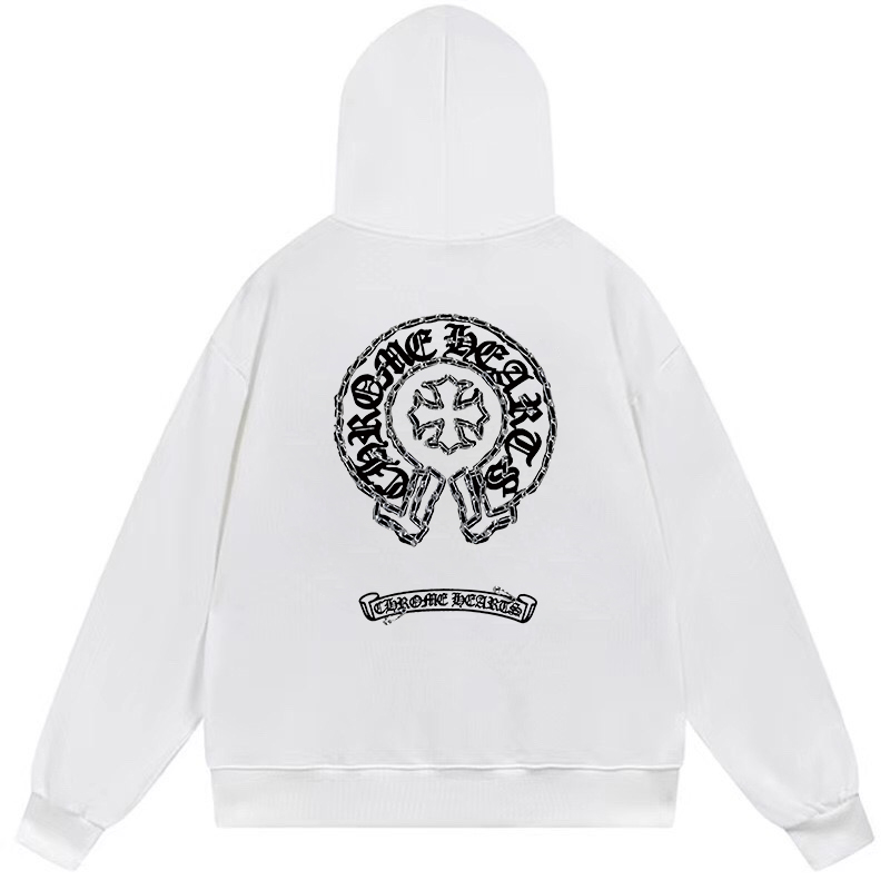 【CHROME HEARTS】クロムハーツ プリントパーカー