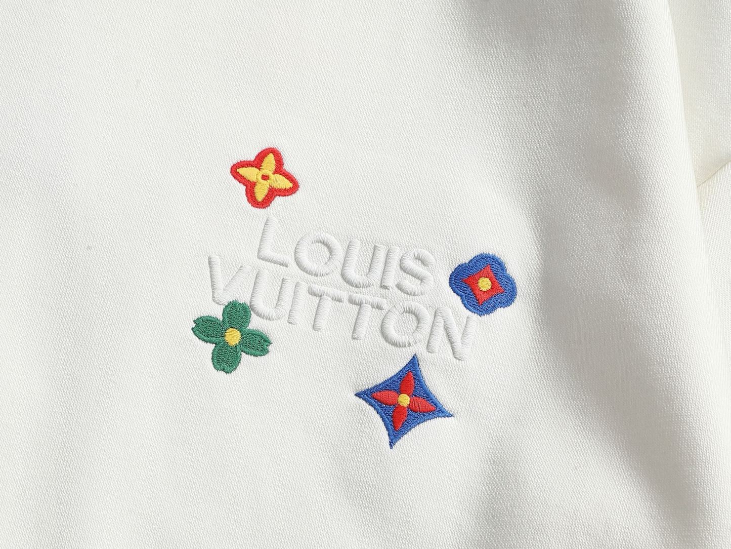 【LOUIS VUITTON】刺繍長袖 T シャツ