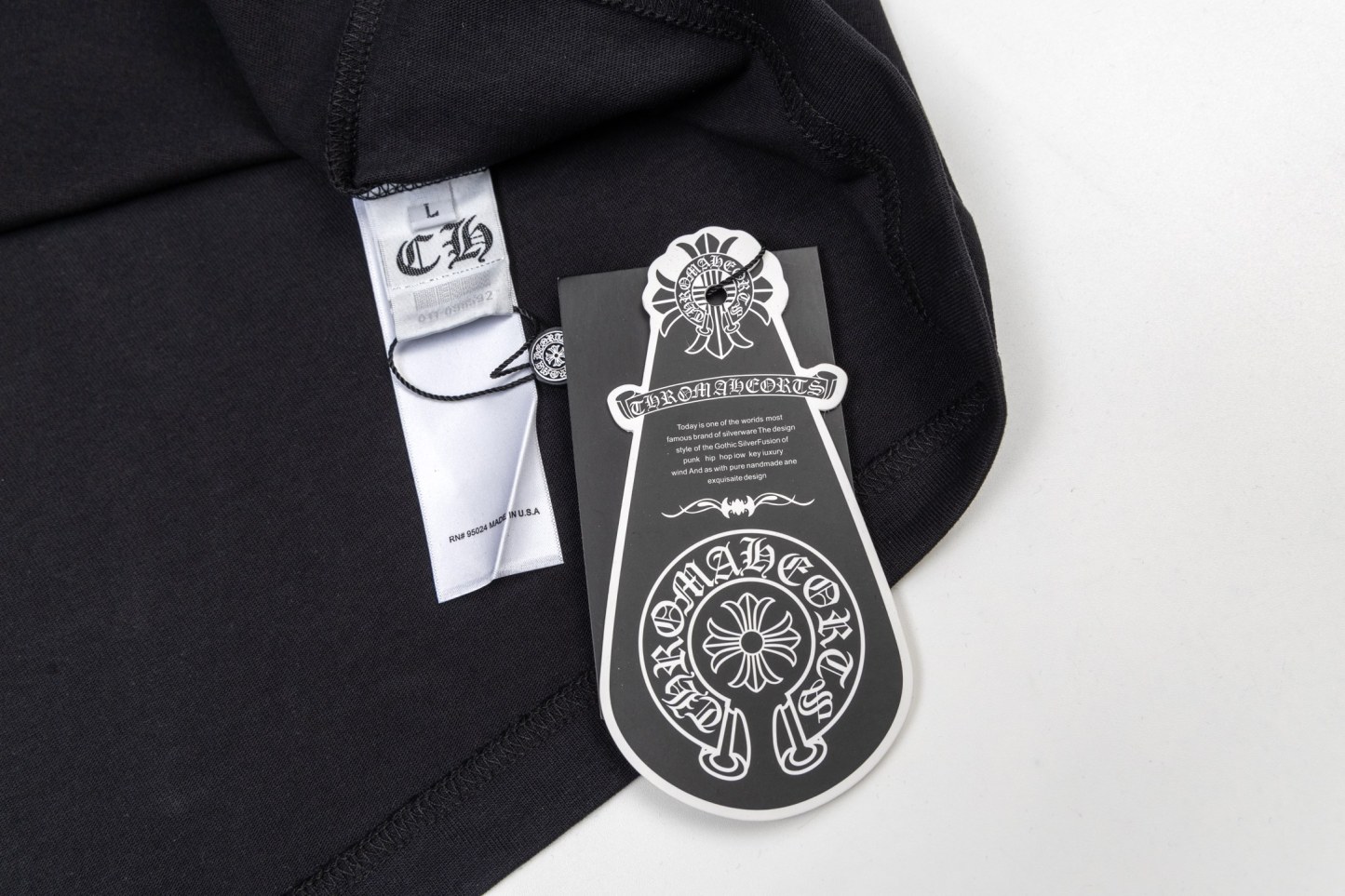 【CHROME HEARTS】プリント 長袖 T シャツ