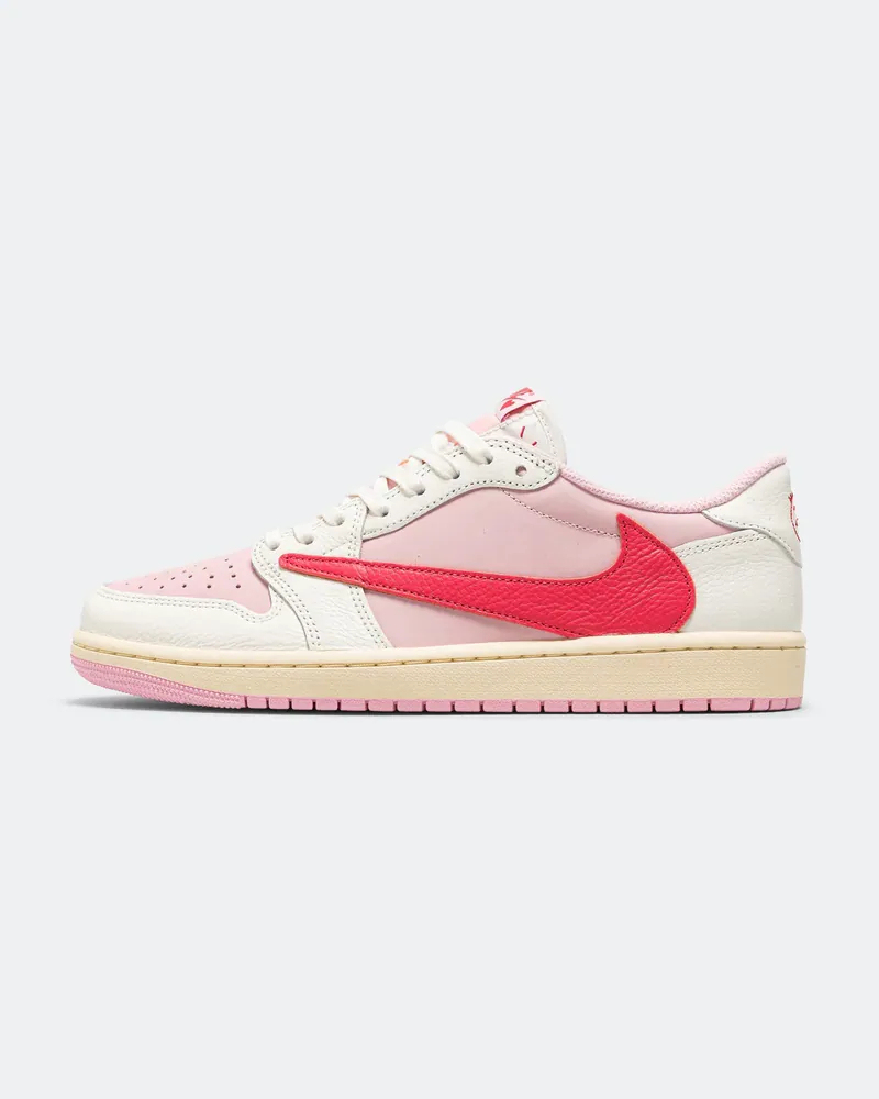 🔥新製品 | 再入荷★Travis Scott x Nike Air Jordan 1 Low OG Shy Pink & Tropical Pink ★超人気♪入手困難