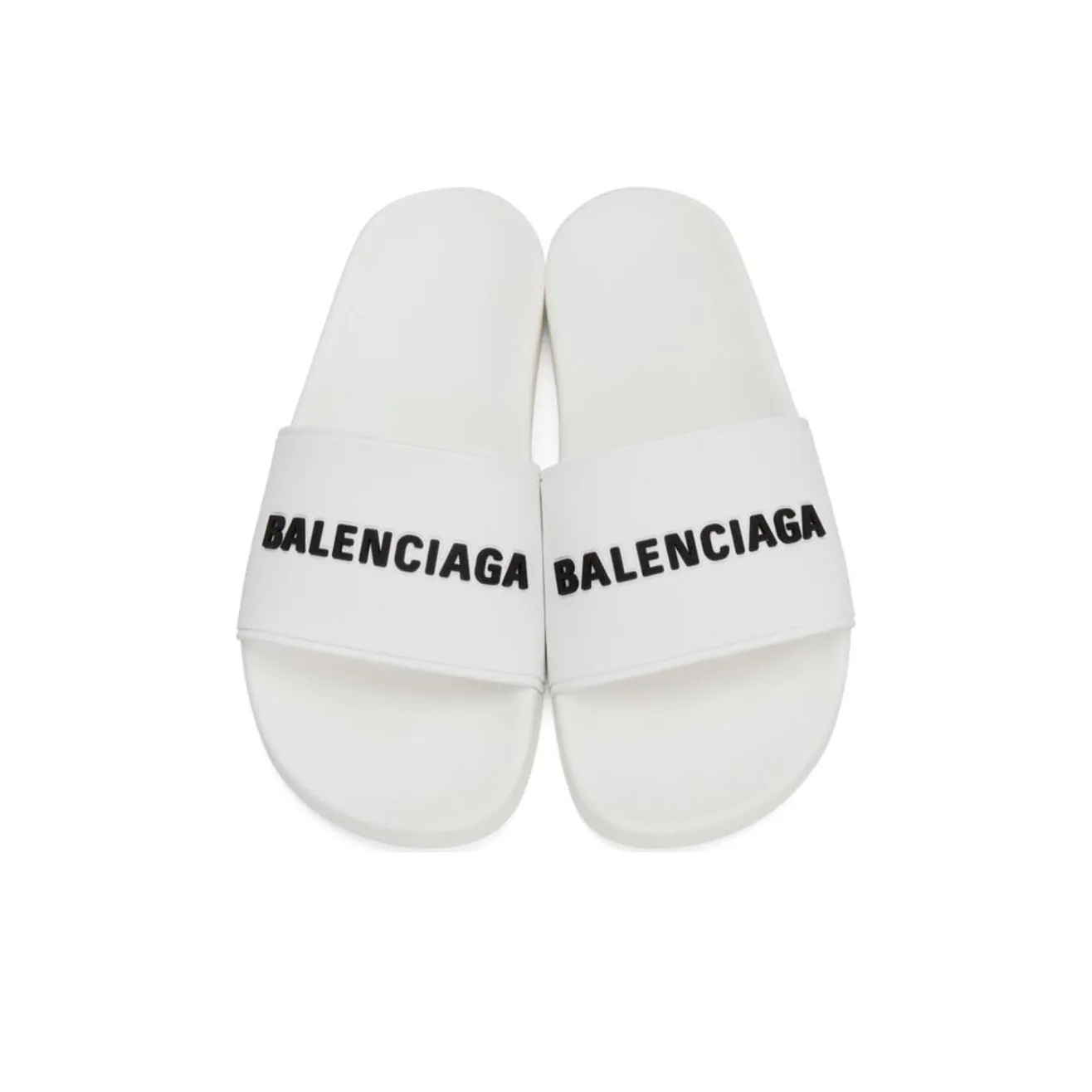 BALENCIAGA ロゴ ラバー サンダル 人気