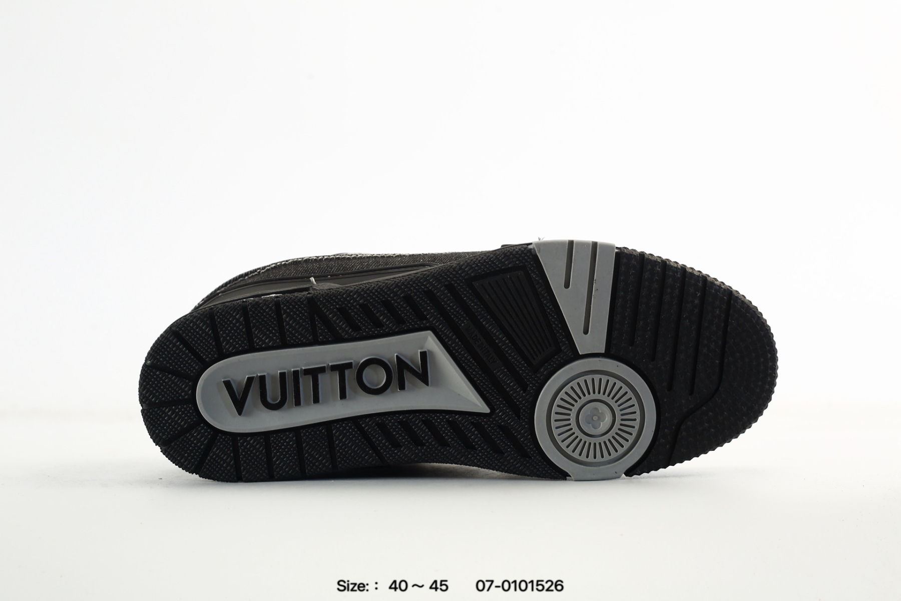 Louis Vuitton Trainer Sneaker スニーカー ブラックデニム