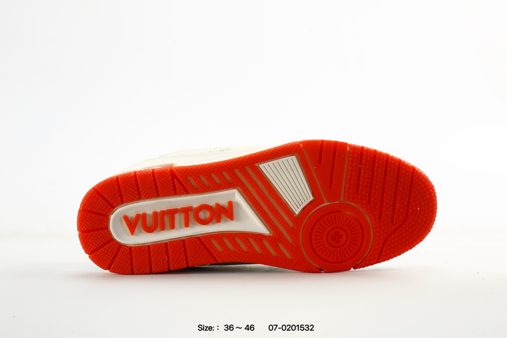Louis Vuitton Trainer Sneaker トレーナー・ライン スニーカー ホワイト×レッド