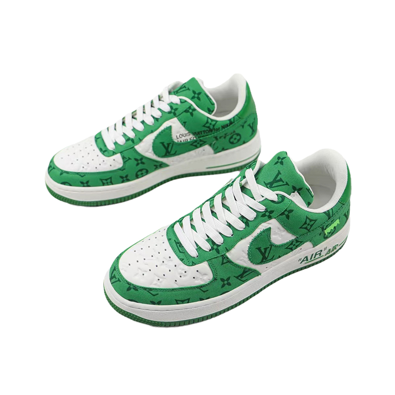 【NIKE X LOUIS VUITTON】ナイキ x ルイスヴィトン エア フォース 1 グリーン