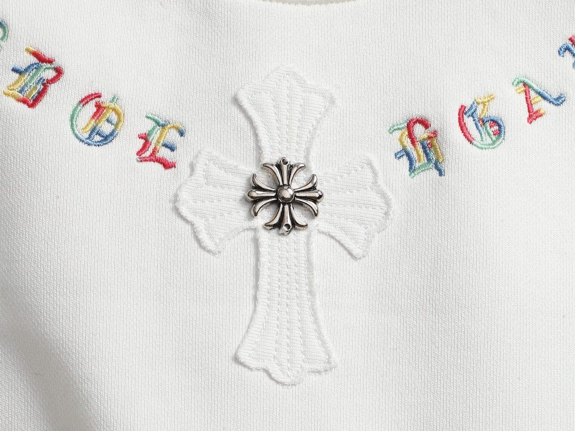 【CHROME HEARTS】刺繍長袖 T シャツ