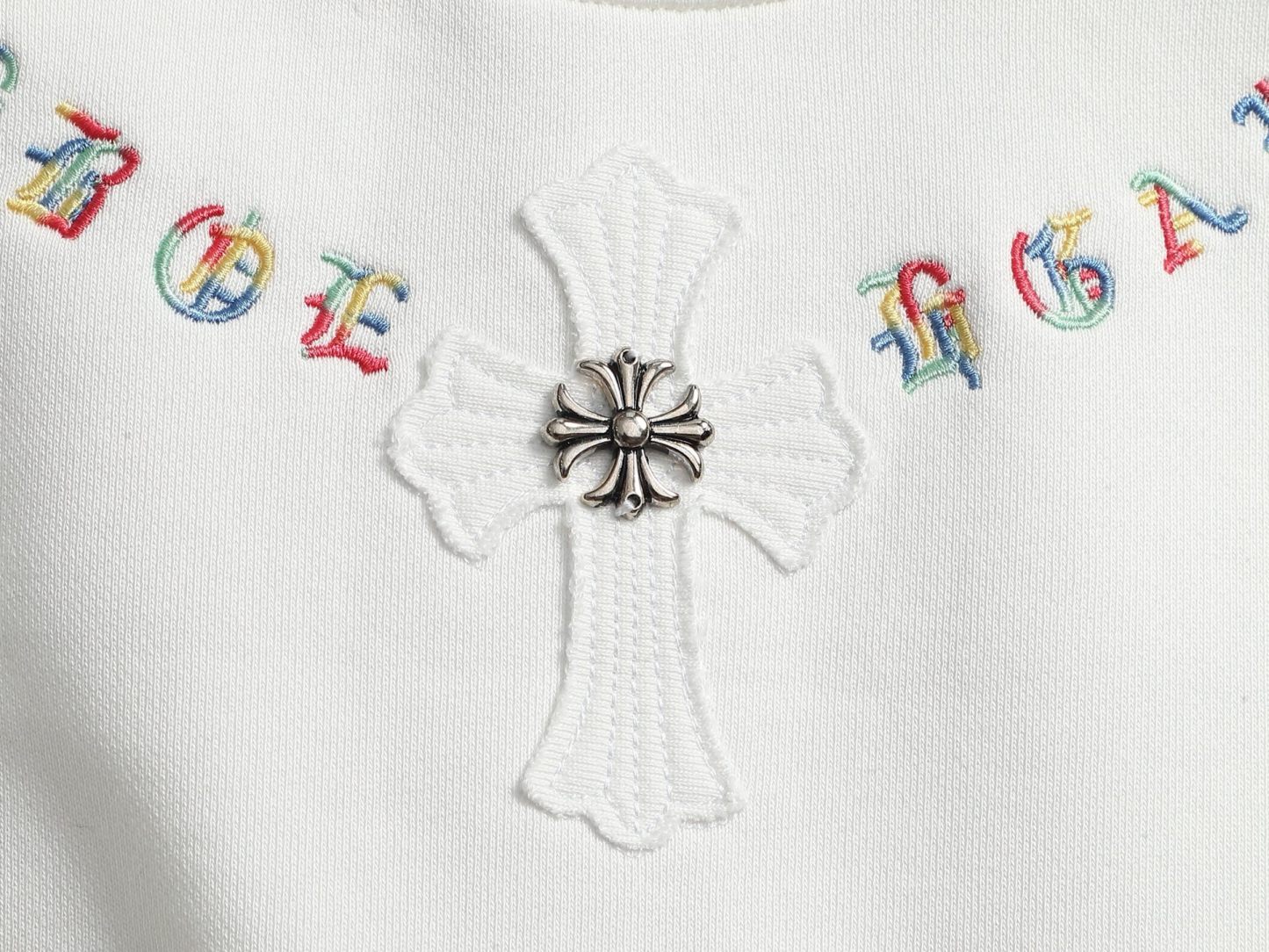 【CHROME HEARTS】刺繍長袖 T シャツ