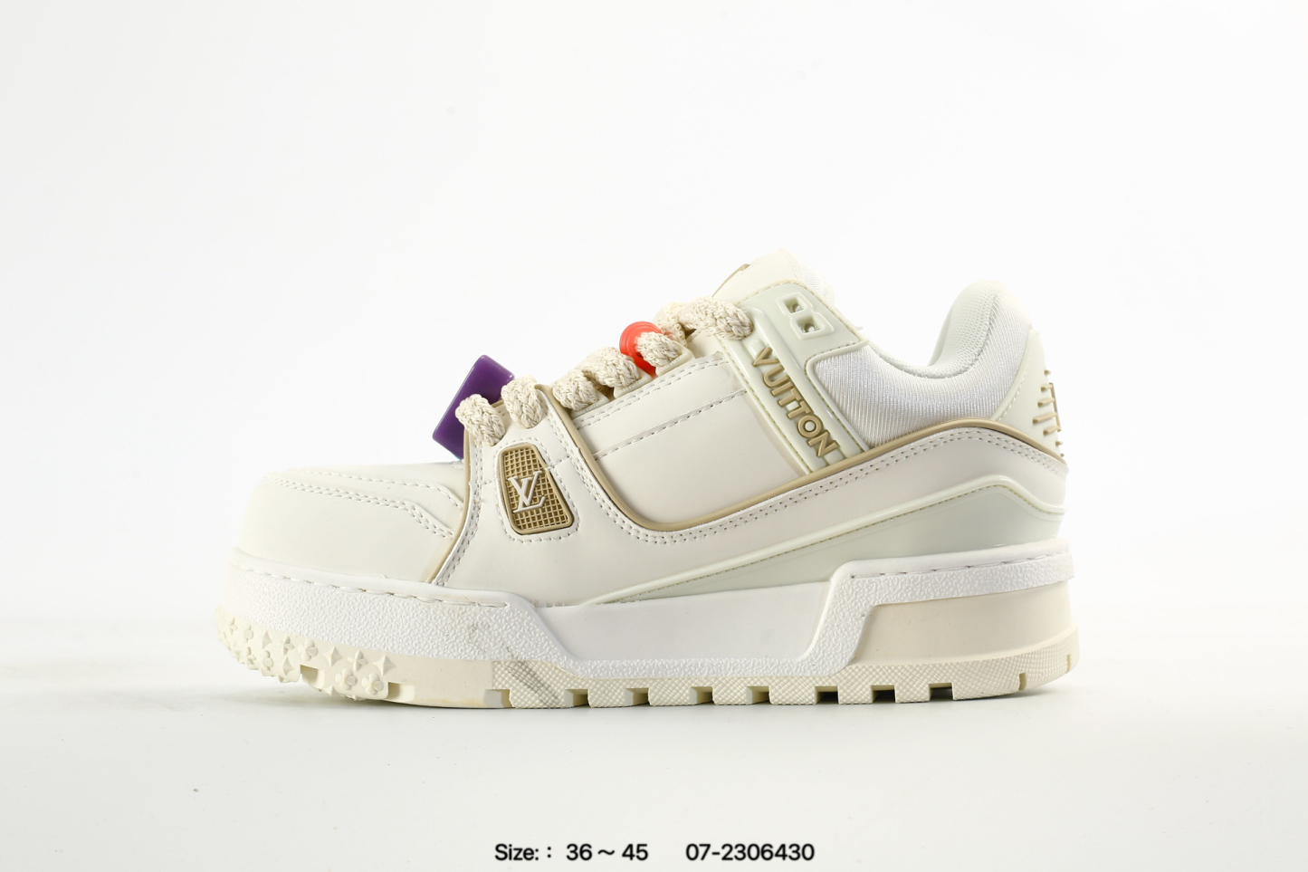 Louis Vuitton Trainer Maxi プラットフォームスニーカー