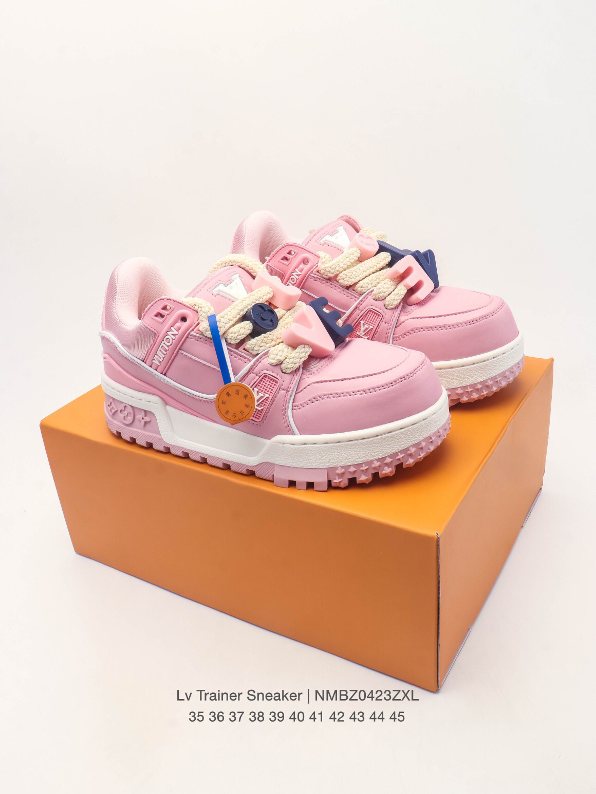 Louis vuitton Trainer Sneaker Low 厚底スニーカー 男女兼用 