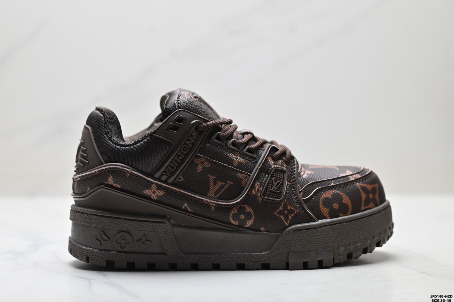 Louis Vuitton Trainer Maxi プラットフォームスニーカー