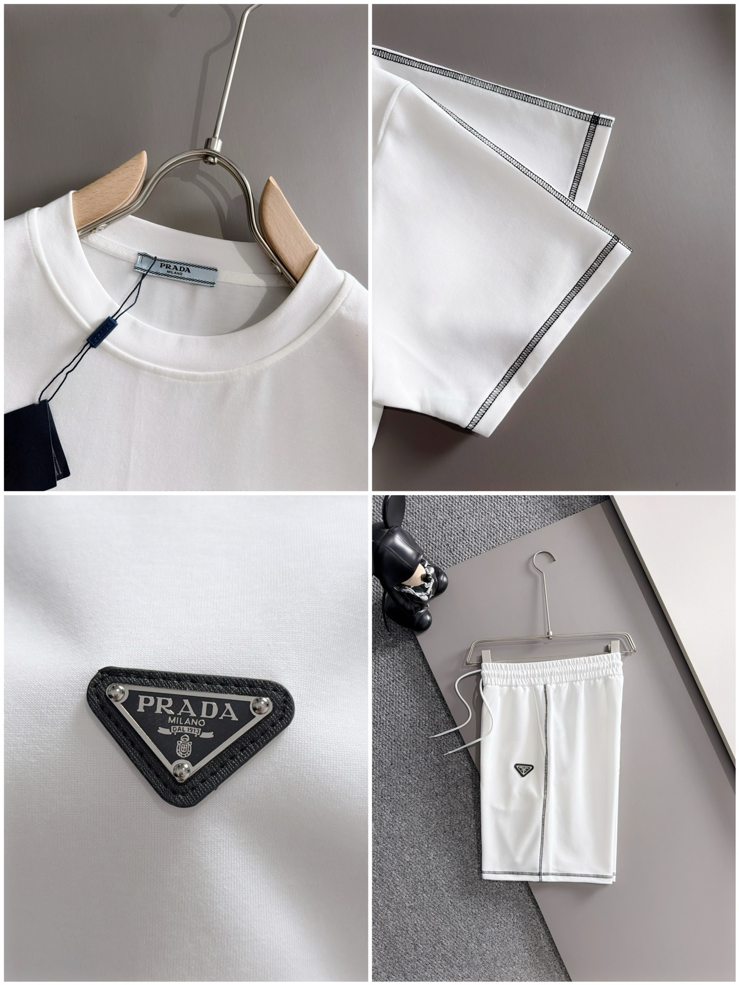 【PRADA】半袖T シャツショートパンツ セットアップ