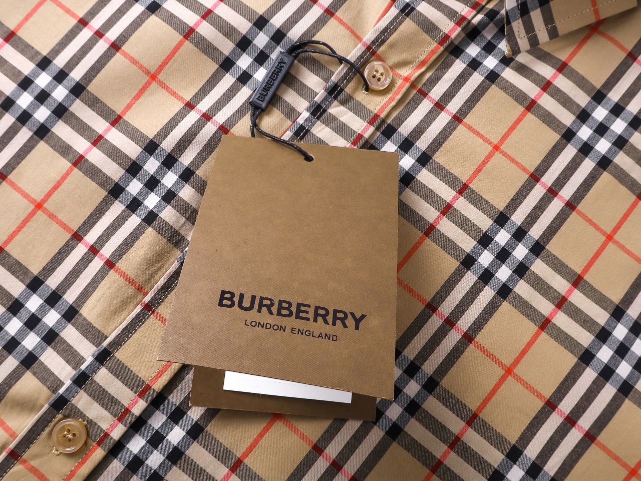 【BURBERRY】長袖シャツ
