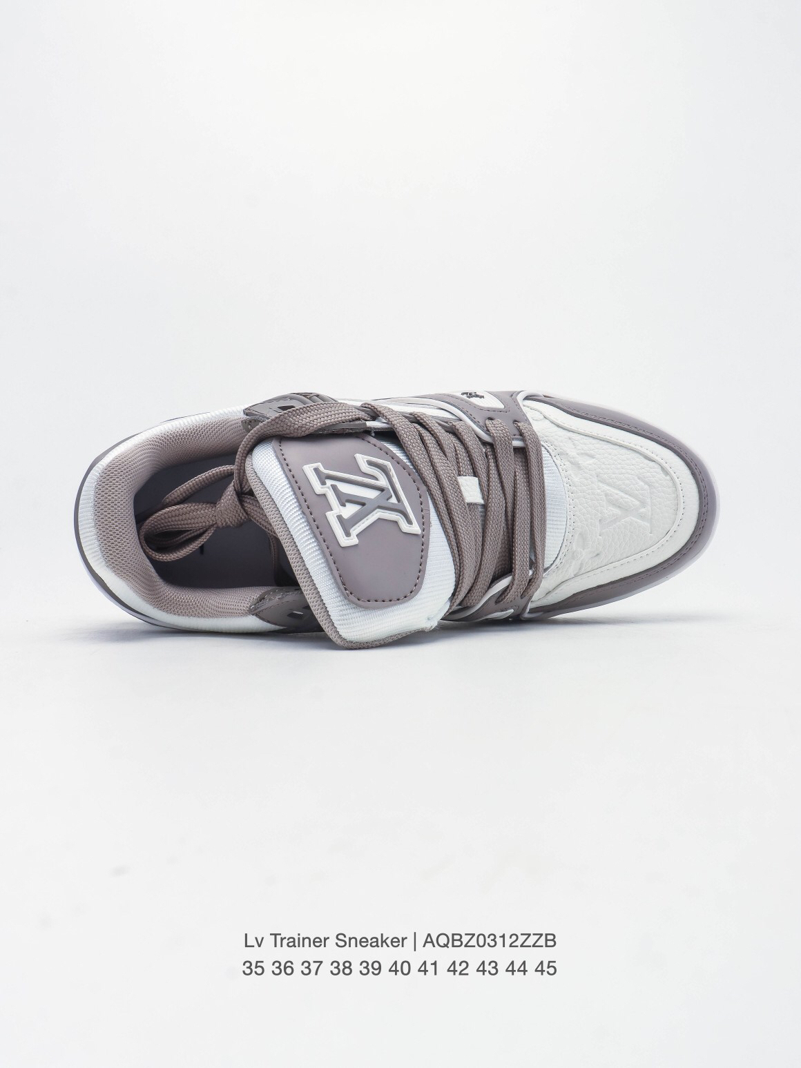 LOUIS VUITTON ルイ・ヴィトン  Trainer ツートンカラー レザースニーカー 