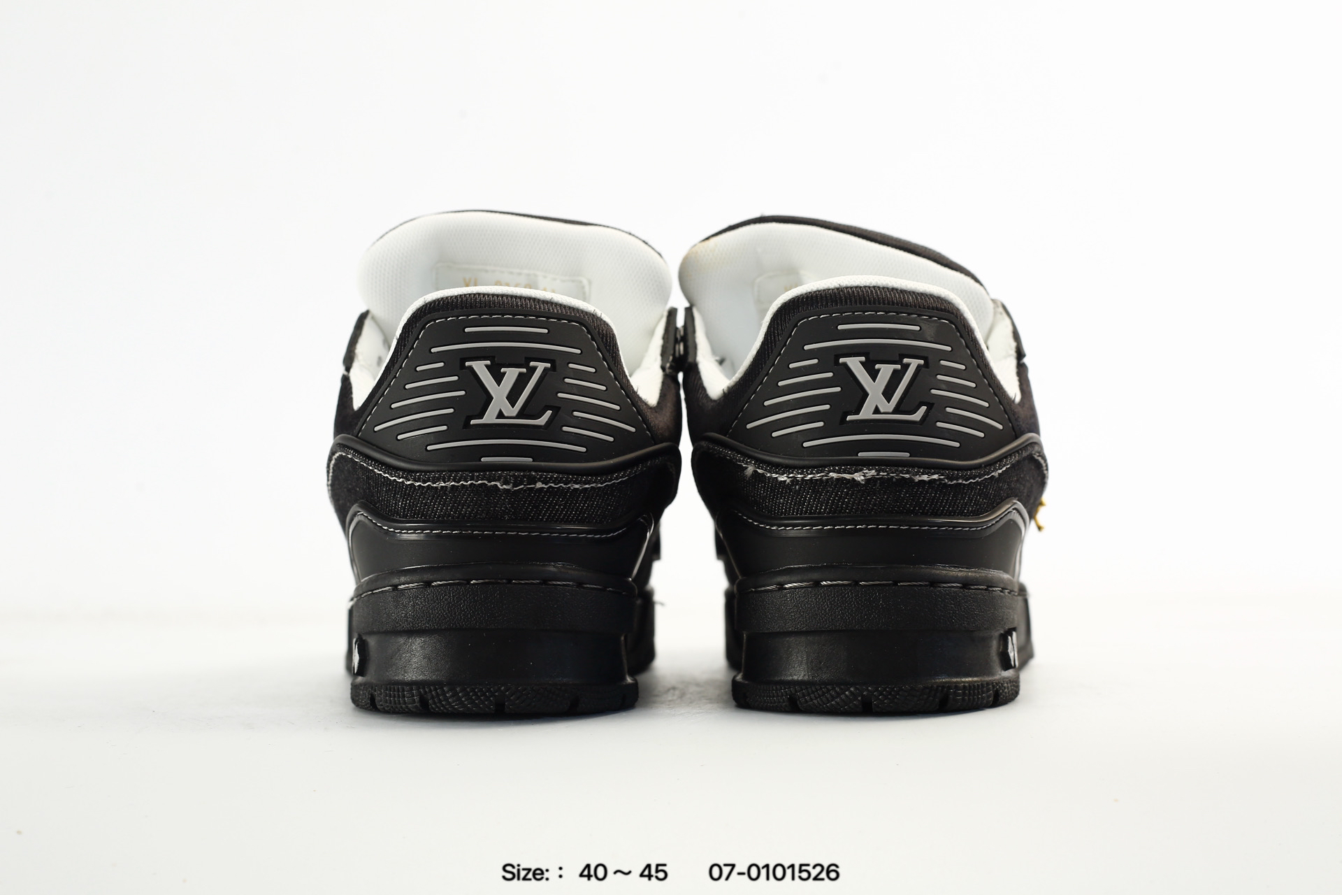 Louis Vuitton Trainer Sneaker スニーカー ブラックデニム