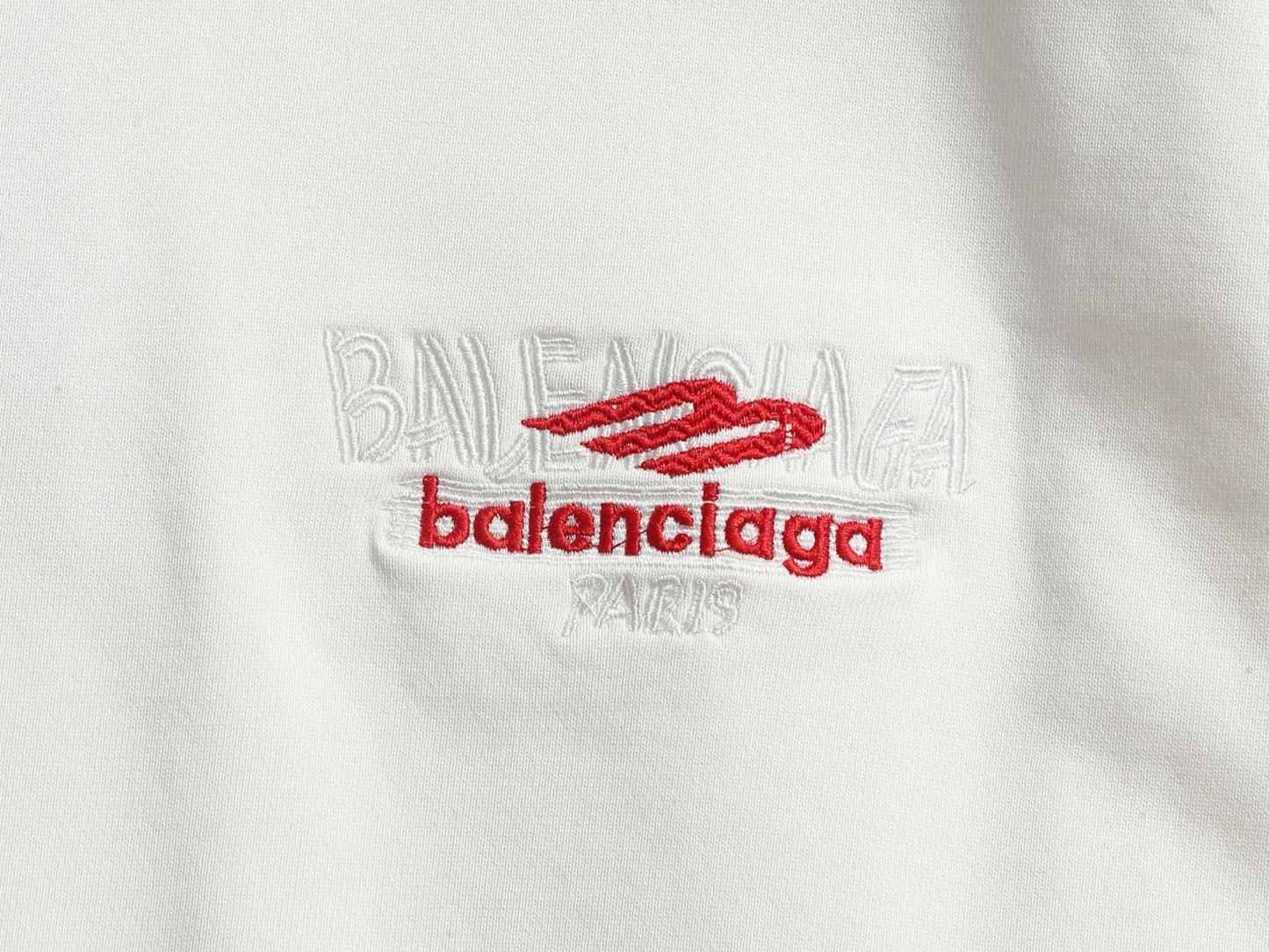 【BALENCIAGA】刺繍長袖 T シャツ