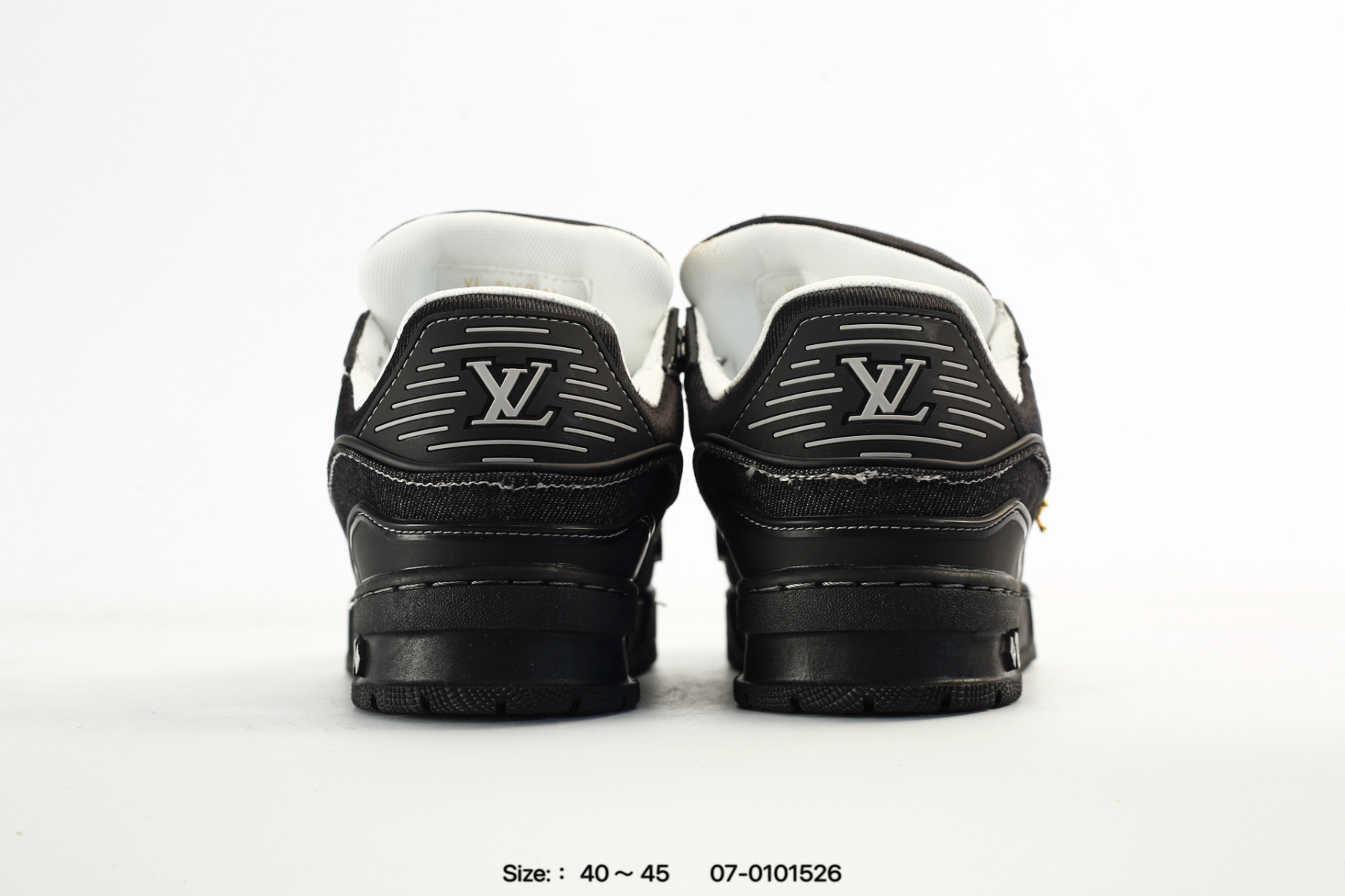 Louis Vuitton Trainer Sneaker スニーカー ブラックデニム