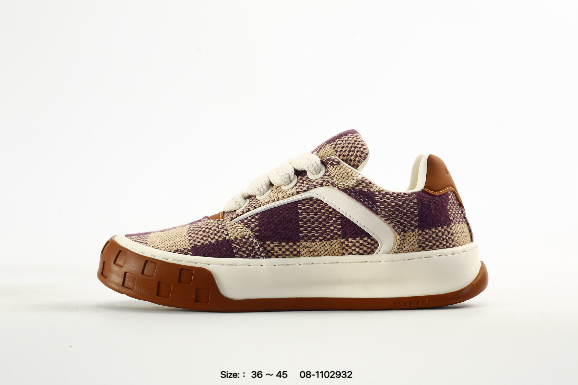 Louis Vuitton Tilted スエードカーフスキンスニーカー