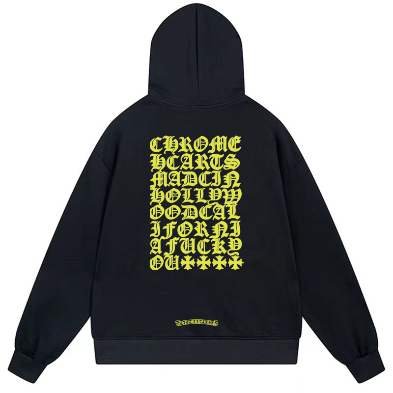 【CHROME HEARTS】クロムハーツ プリントパーカー