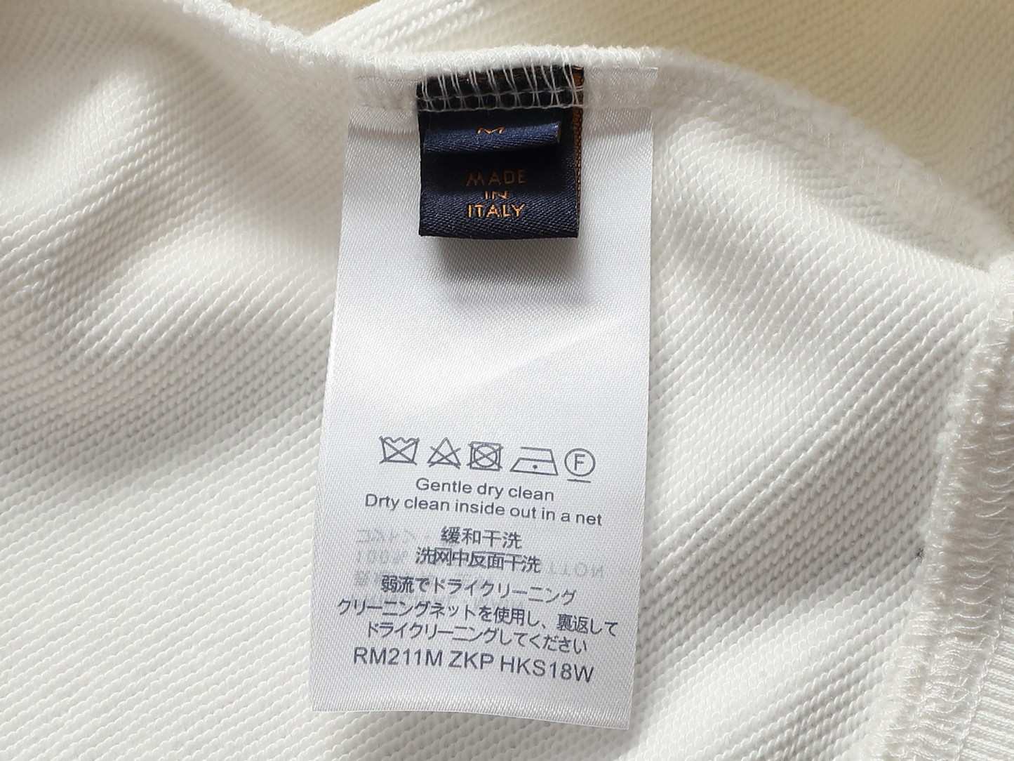 【LOUIS VUITTON】刺繍長袖 T シャツ
