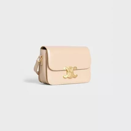 CELINE★トリオンフ クロスボディバッグ ティーン シャイニー