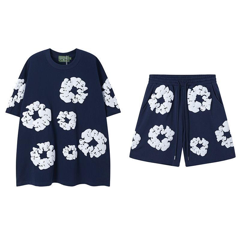 【DENIM TEARS】半袖ショートパンツ セットアップ