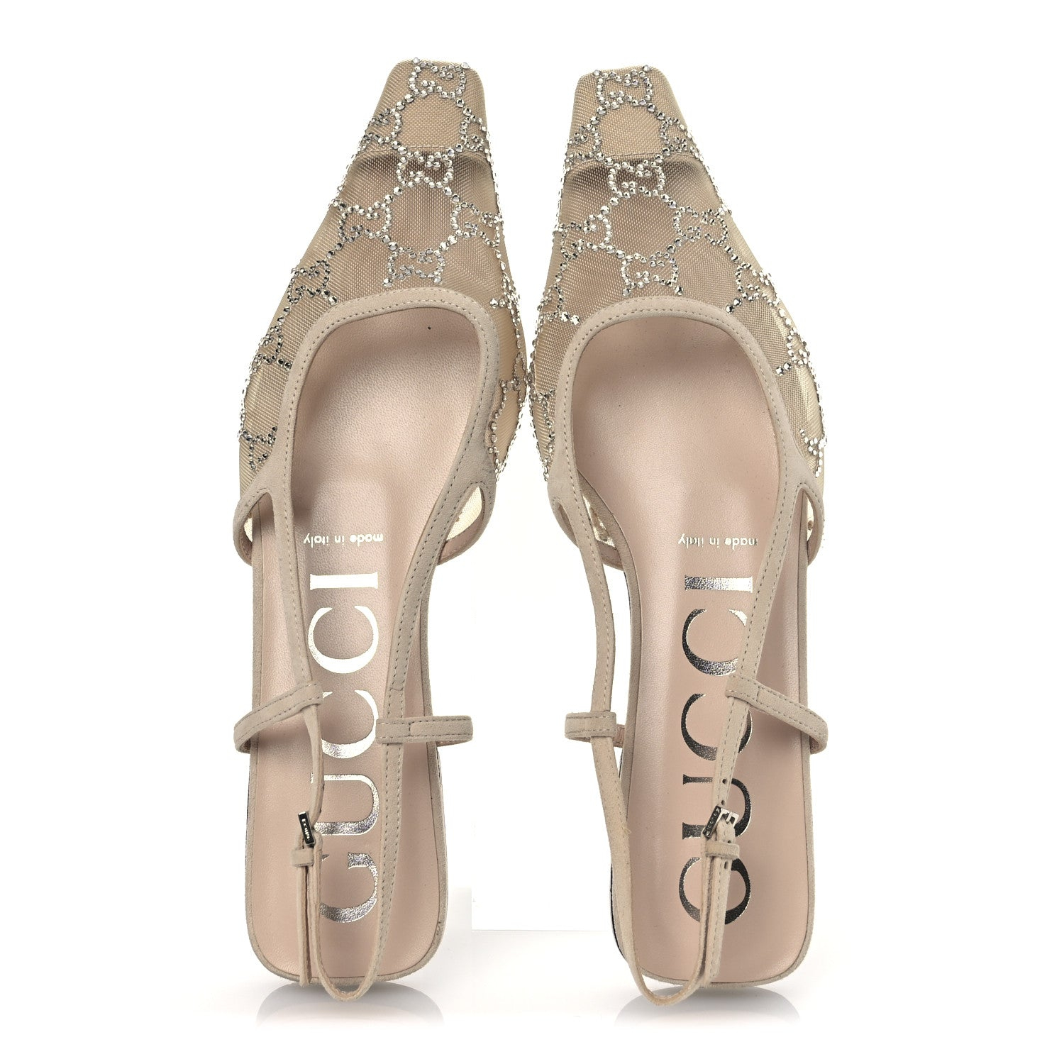 GUCCI グッチ GG スリングバック バレエフラット