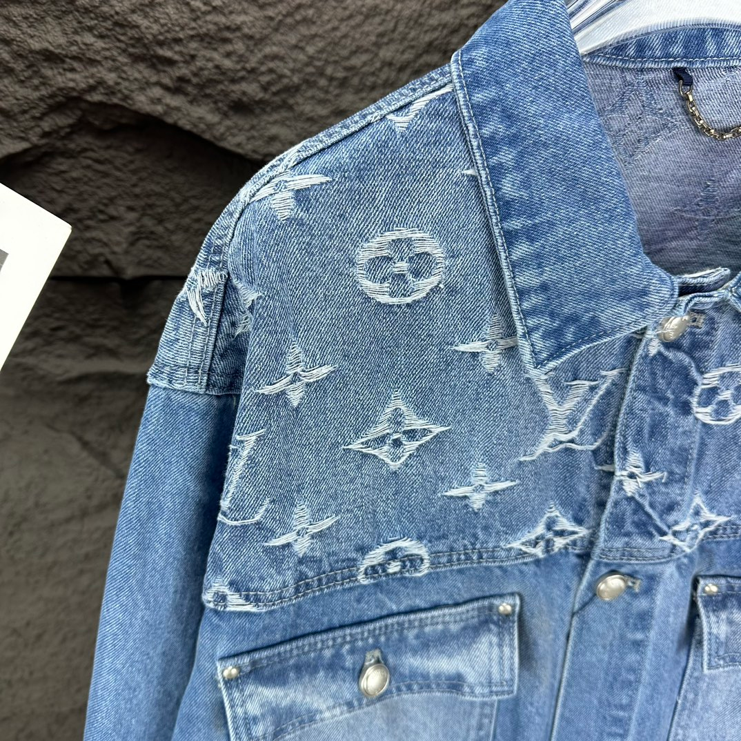 【LOUIS VUITTON】ルイヴィトン デニムジャケット