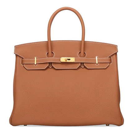 Hermes エルメス バーキン 35cm トゴ ゴールド ゴールド金具 100135