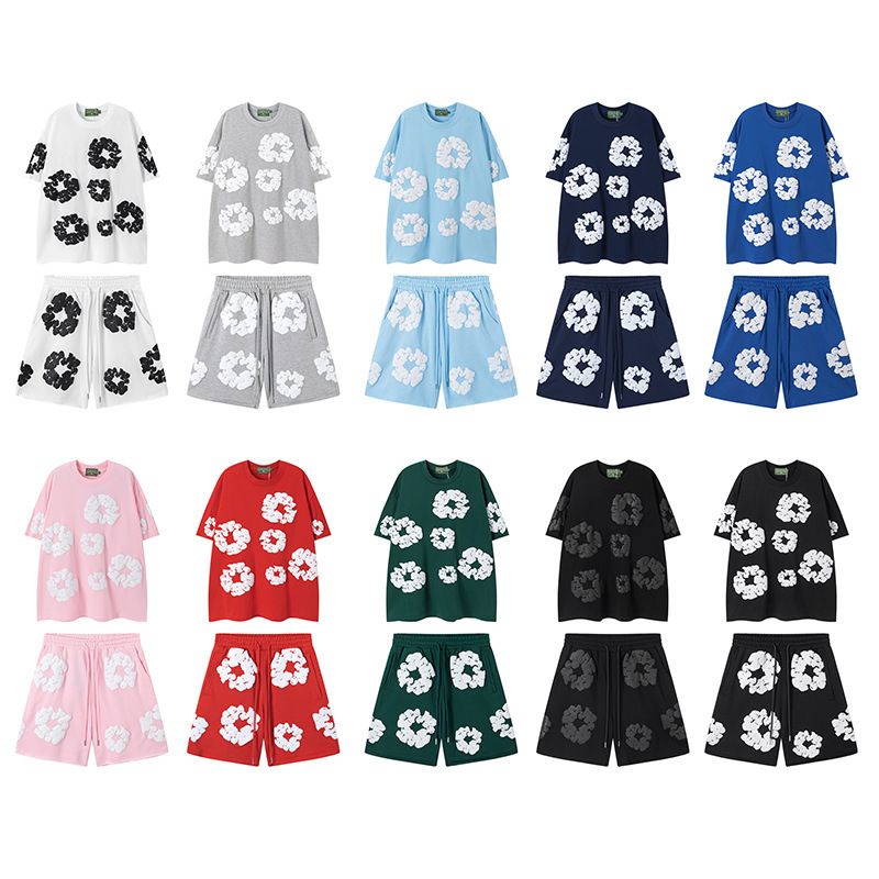 【DENIM TEARS】半袖ショートパンツ セットアップ