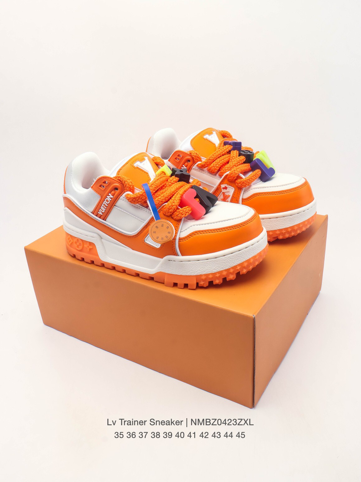 Louis vuitton Trainer Sneaker Low 厚底スニーカー 男女兼用 