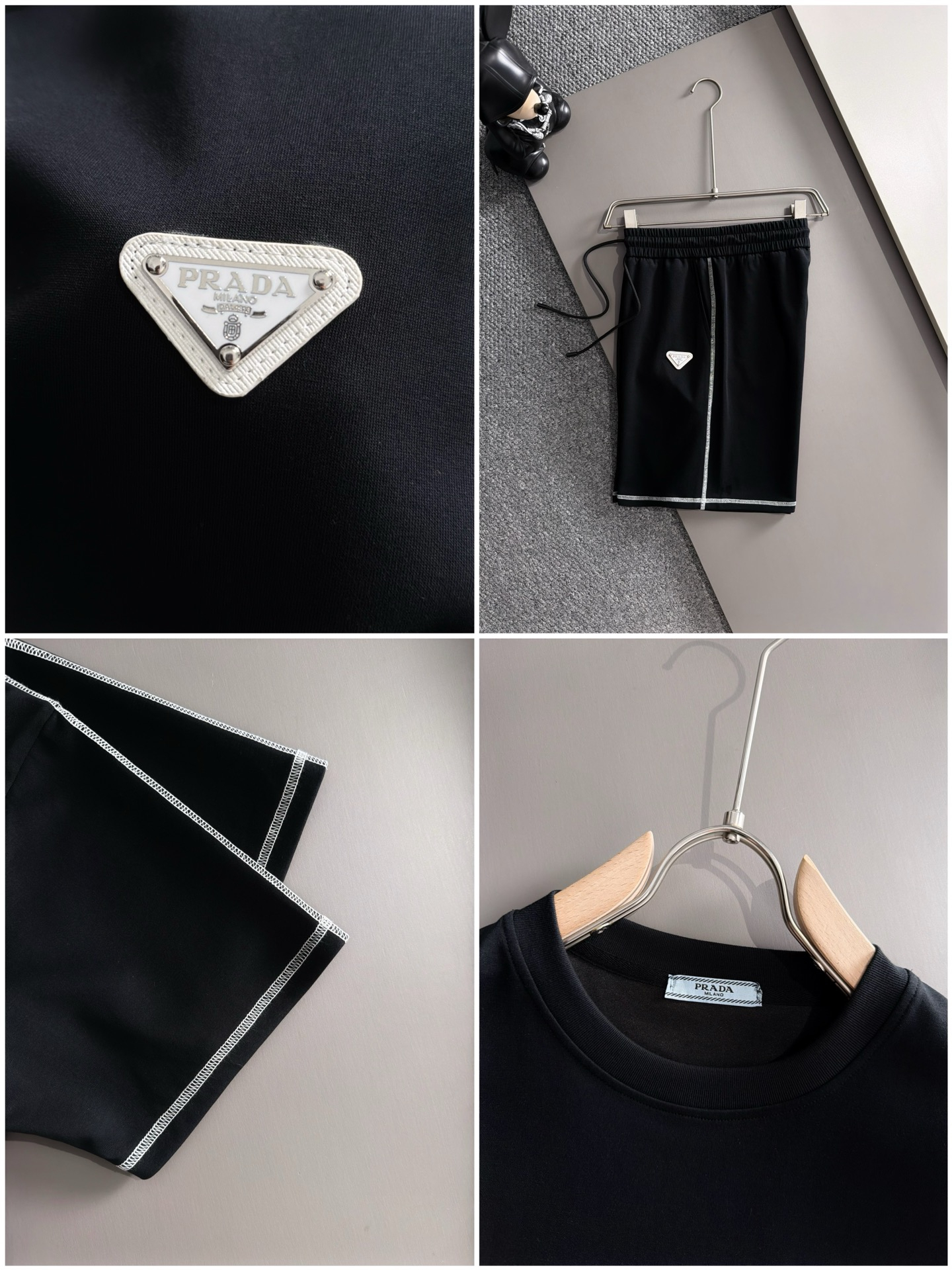 【PRADA】半袖T シャツショートパンツ セットアップ