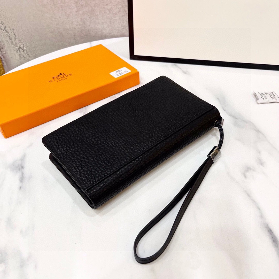 Hermes・レザー コンチネンタルウォレット 財布 折財布
