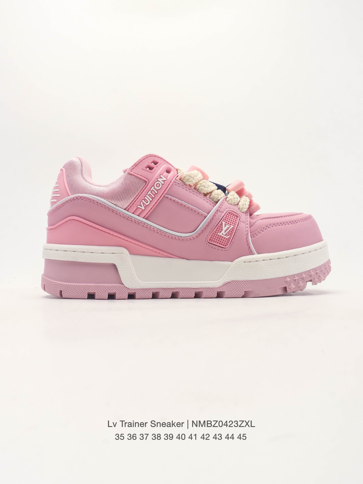 Louis vuitton Trainer Sneaker Low 厚底スニーカー 男女兼用 